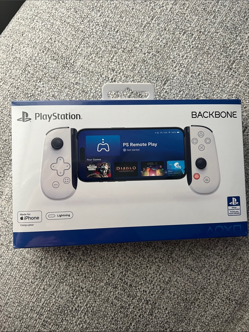 Sony PlayStation Backbone Mobile Controller – White
